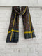 Midnight Black Patola Single Ikkat Dupatta