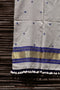 Moonstone White Handwoven Woolen Stole