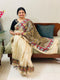 Olive Branch Handpainted Mata Ni Pachedi Saree