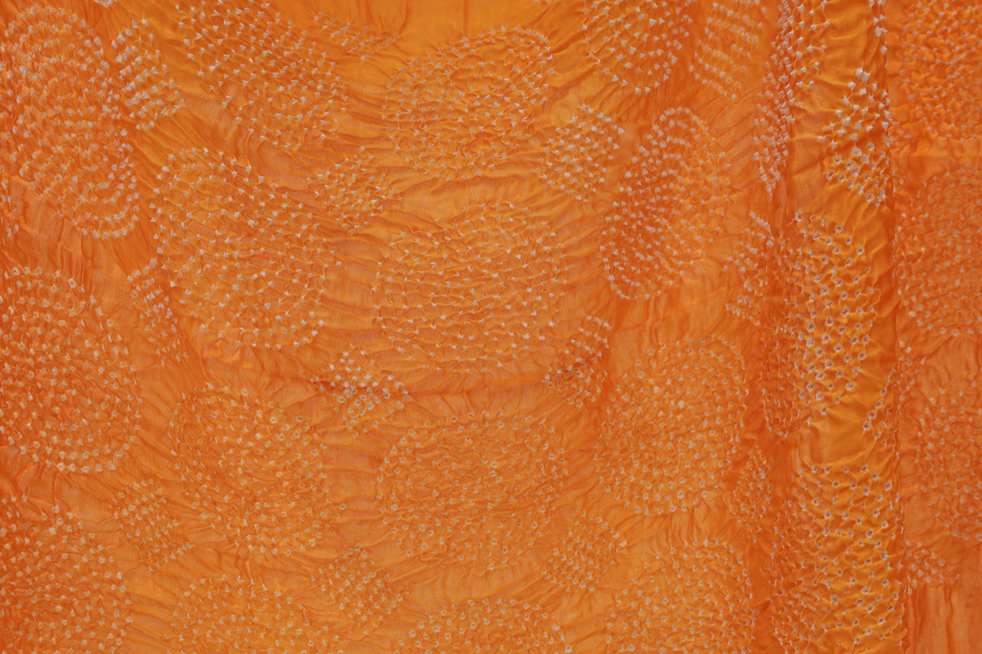 Honey Rai Bandhani silk saree featuring intricate tie-dye patterns and an elegant zari pallu