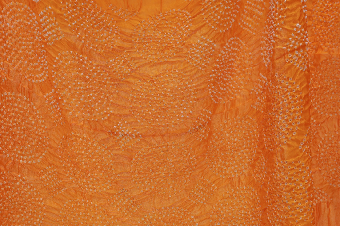 Honey Rai Bandhani silk saree featuring intricate tie-dye patterns and an elegant zari pallu