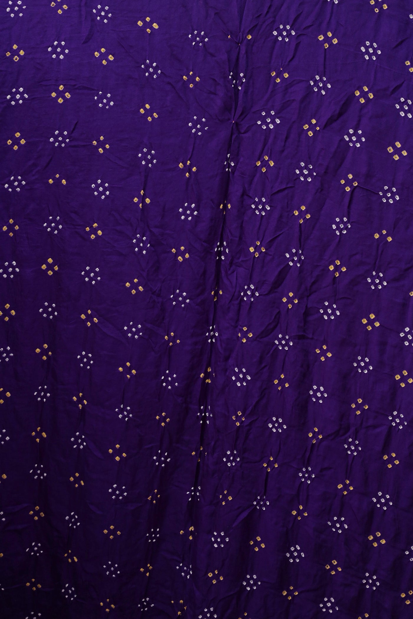 Handcrafted orchid Gajji silk saree showcasing authentic Bandhani artistry with rich zari detailing