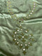 Soft Green Mirror Work Dress Material