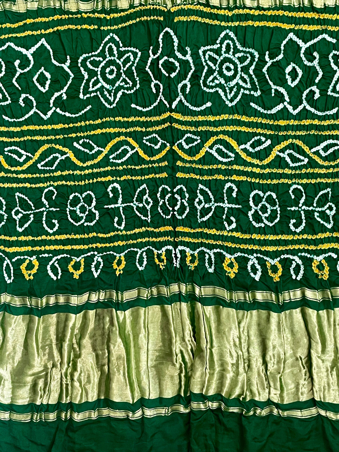 BANDHANI GHARCHOLA GAJJI SILK SAREE